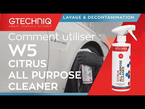 W5 Citrus All purpose cleaner Gtechniq: Nettoyant multi surfaces