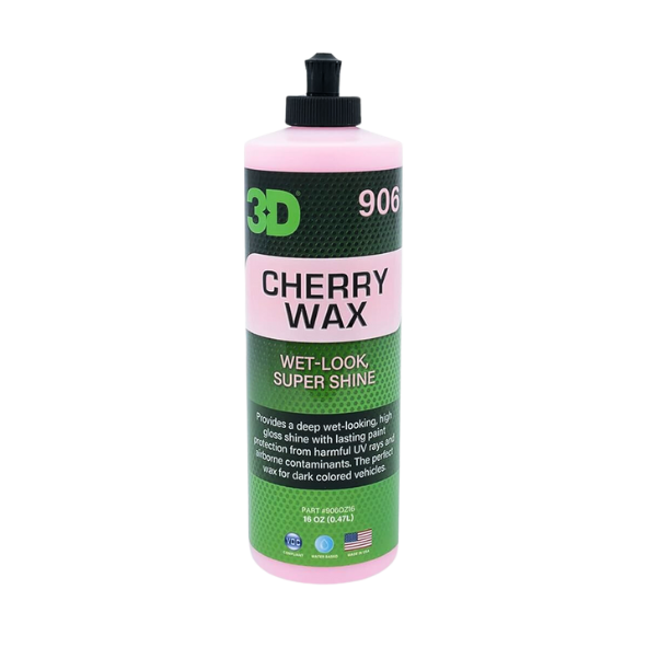 [906OZ16] Cherry Wax - Cire de Carnauba 3D Car Care