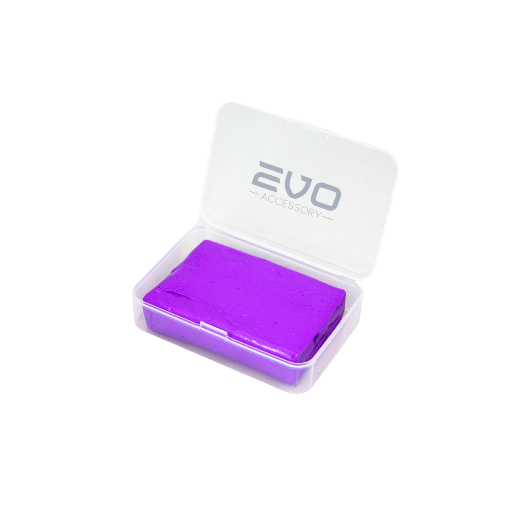 [EVO-PURPLE-CLAYBAR] Gomme de Décontamination Clay Bar Purple Medium-hard - Evo Accessory