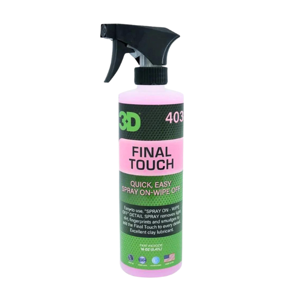 Lubrifiant Clay & Quick Detailer Final Touch (473ml)