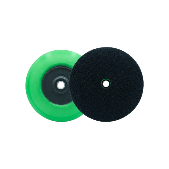 [K-97] Backing Plate 75mm Green Rotary – 3D Car Care