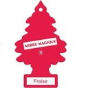 Désodorisant voiture - Arbre magique fraise