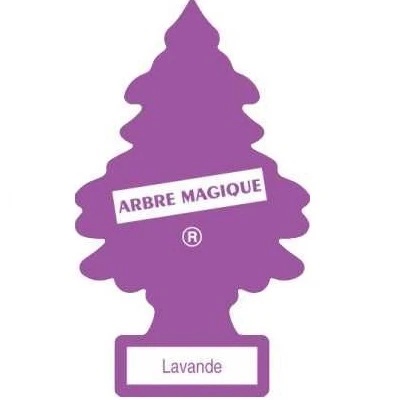 [AMLAVANDE] Désodorisant voiture - Arbre magique lavande