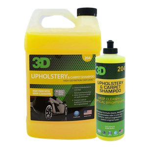 Upholstery & Carpet Shampoo – Shampoing Tissus – 3D Car Care